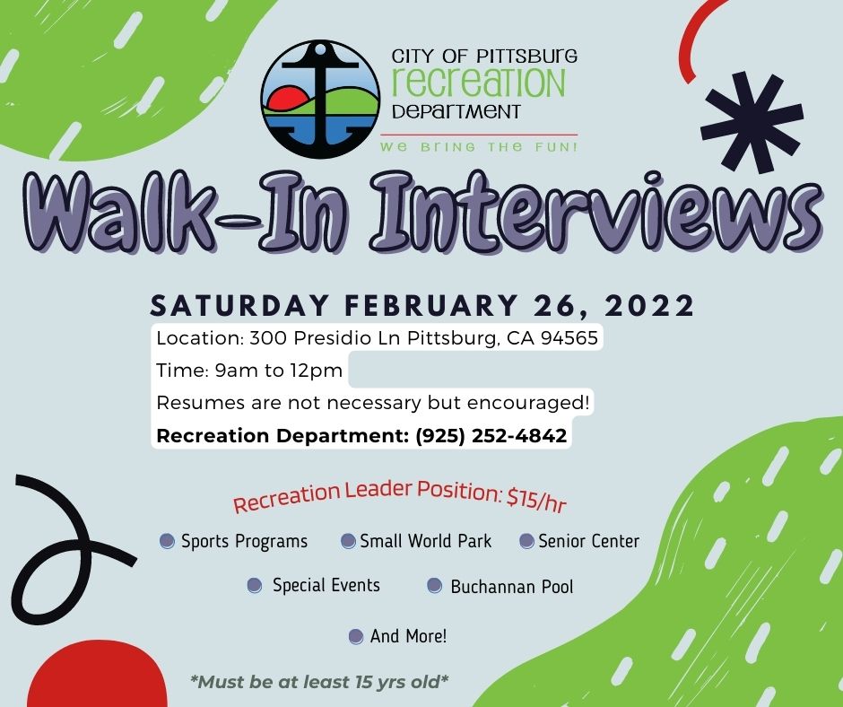 Walk-In Interview Recreation 2022