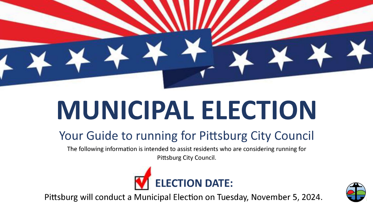 Guide to Running for Pittsburg City Council